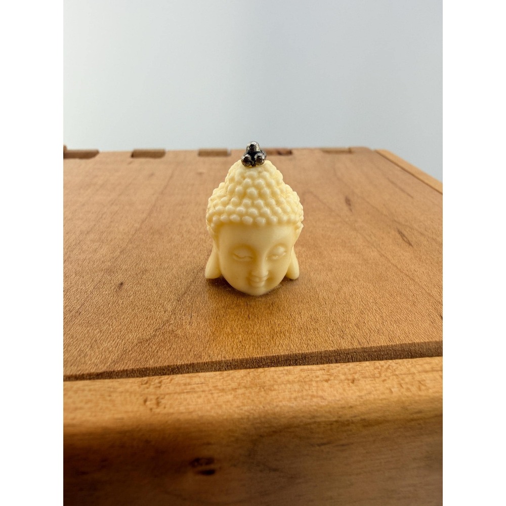 Vintage Handcrafted Wooden Keepsake Box Buddha Finial, Artisan, Zen Meditation - Picture 13 of 17